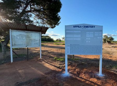 Appila Cemetery Signage