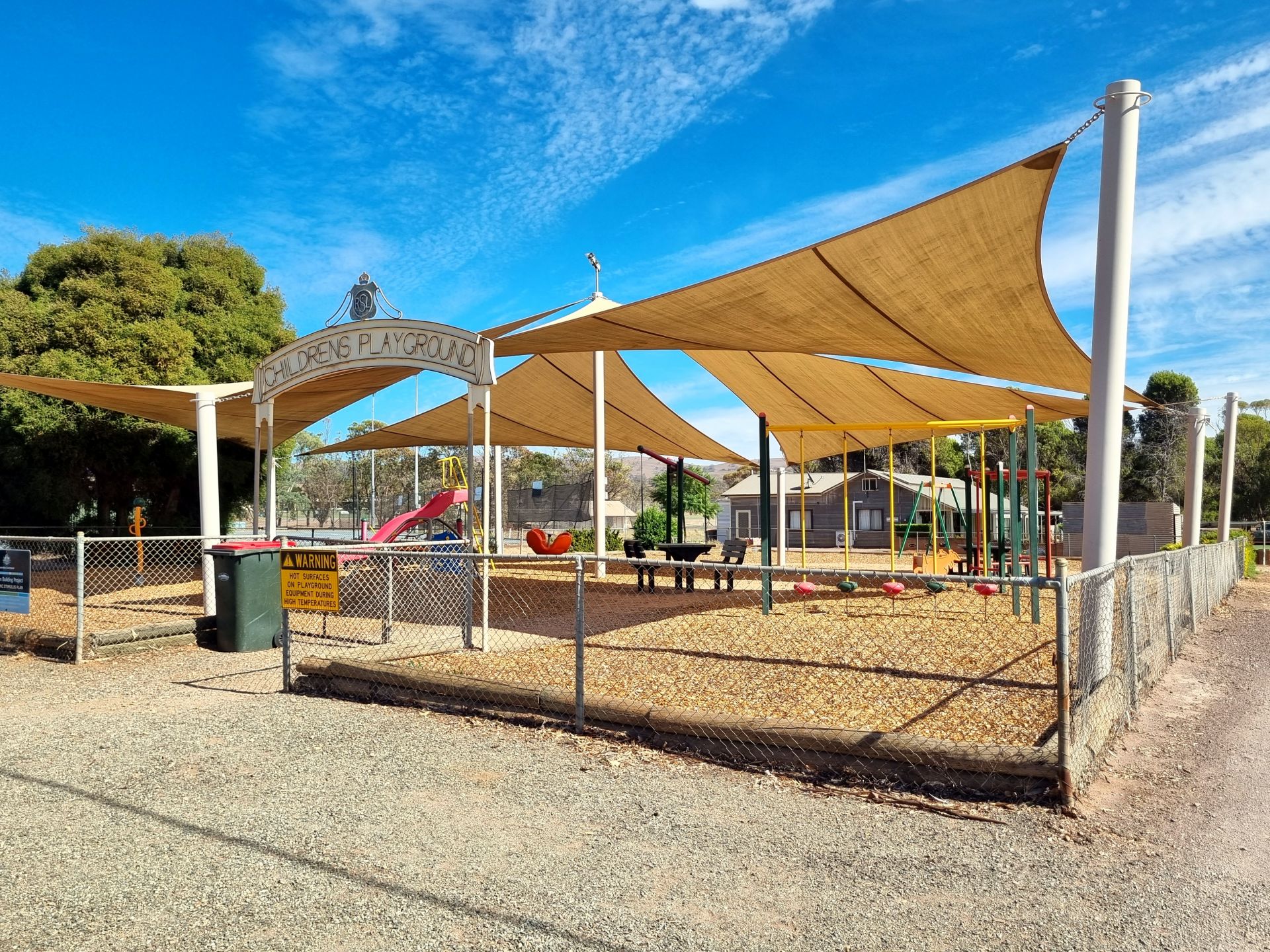 Wilmington RSL Childrens Playground shaded