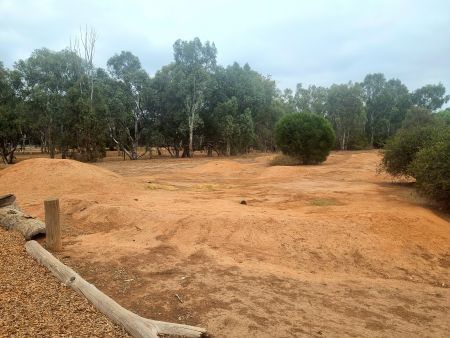 Dirt BMX track at Wongabirrie Park