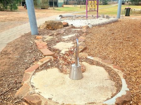 Waterplay pump at Wongabirrie Park
