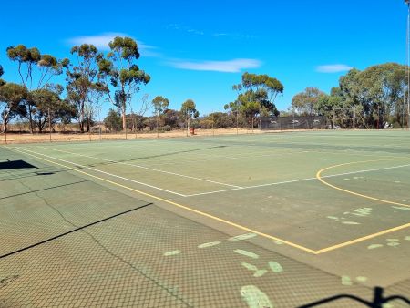 Booleroo Centre Netball Courts.