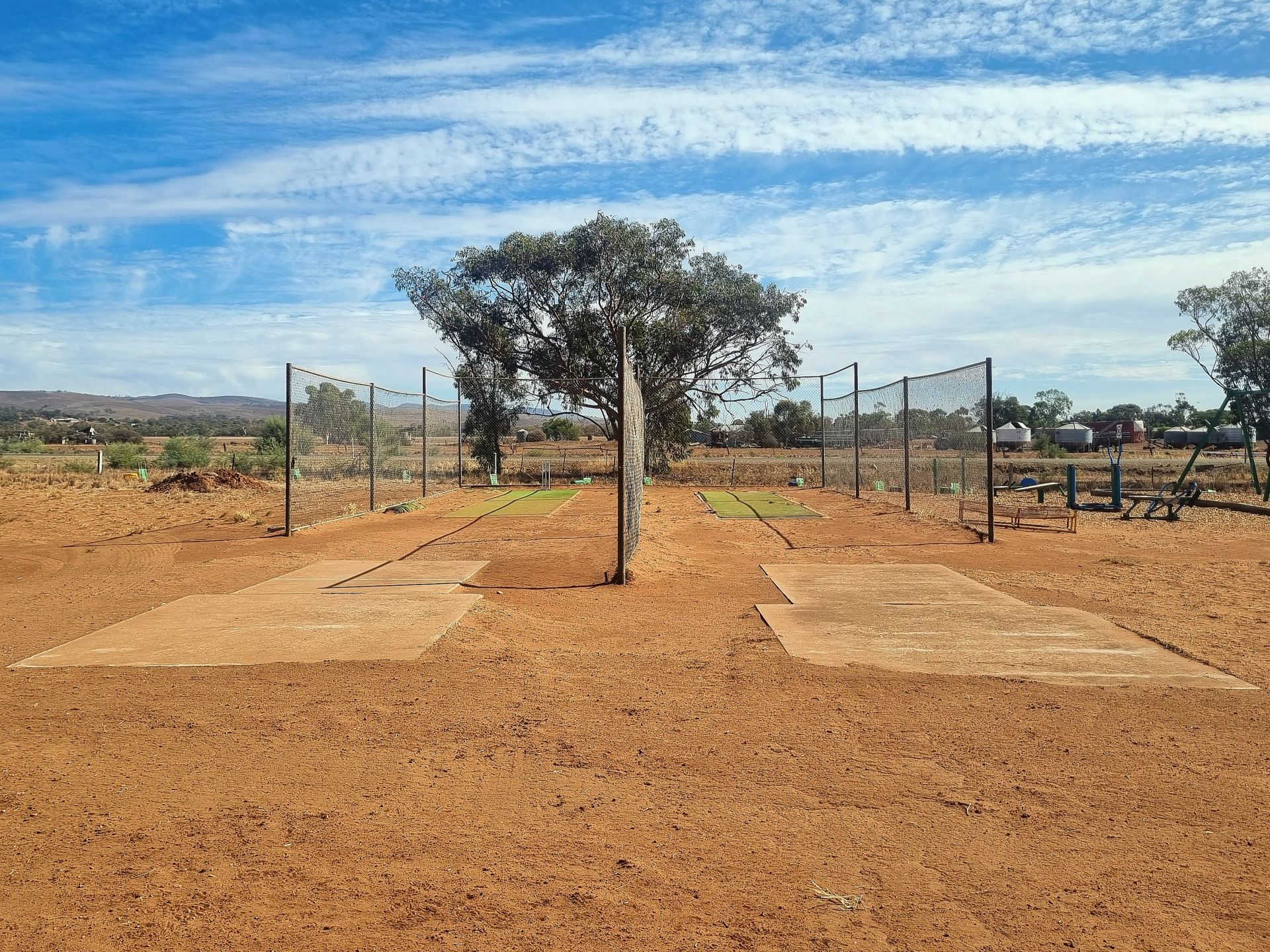 Cricket Nets in Wilmington.